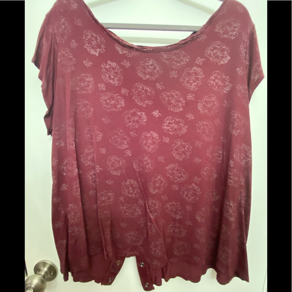 Rock & Republic snap back shirt 1X